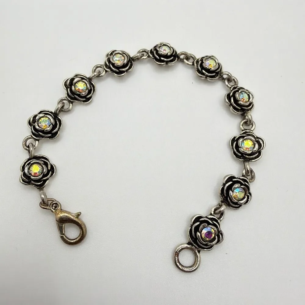 Vintage Premier Designs Aurora‎ Borealis rhinestone 